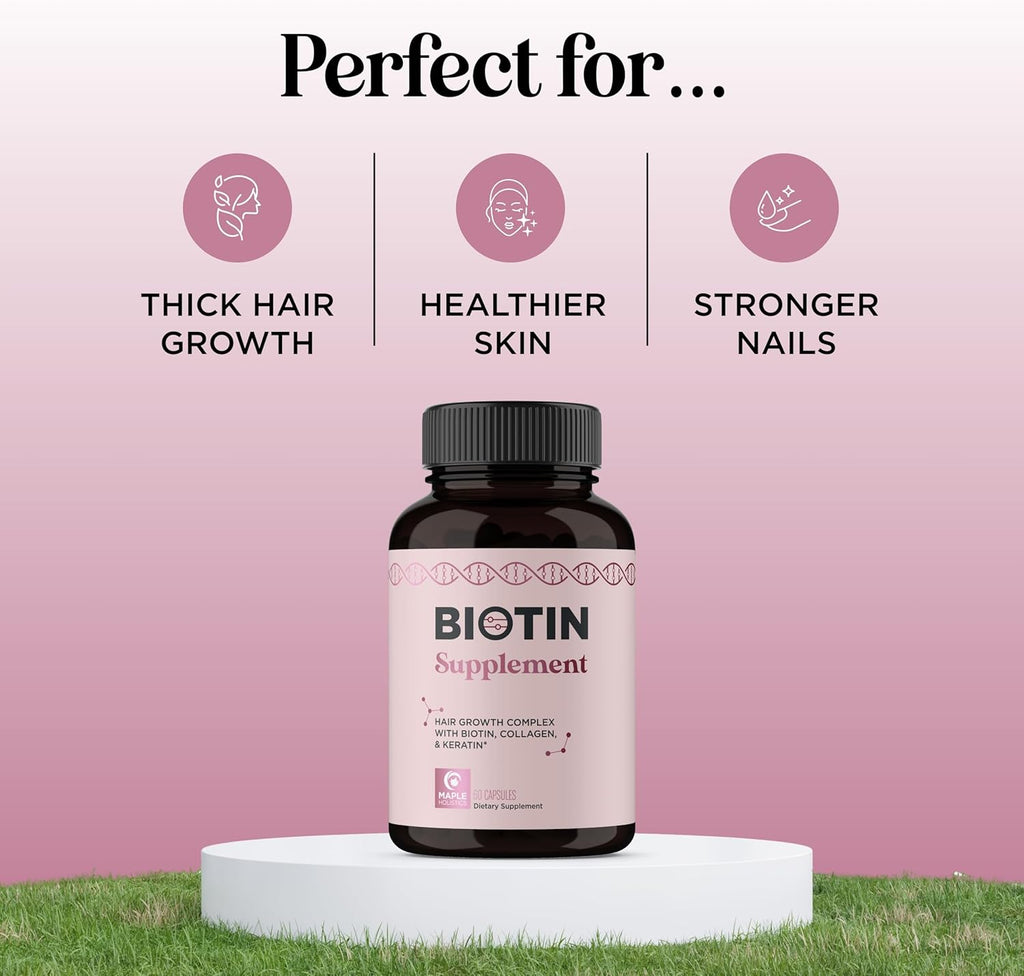 The Ultimate Crown Restoration: Extra Strength Hair Growth Vitamins (For Women).