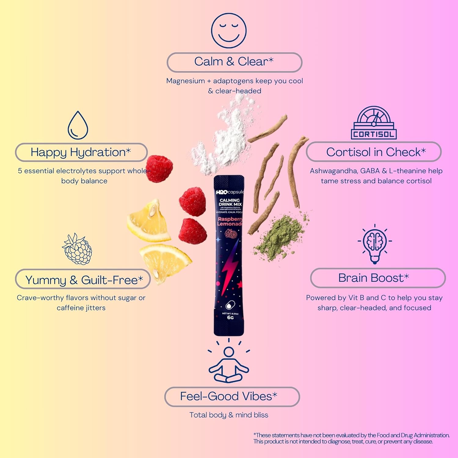The Ultimate Zen Infusion: Calm Magnesium Glycinate &amp; Stress-Defense Blend.
