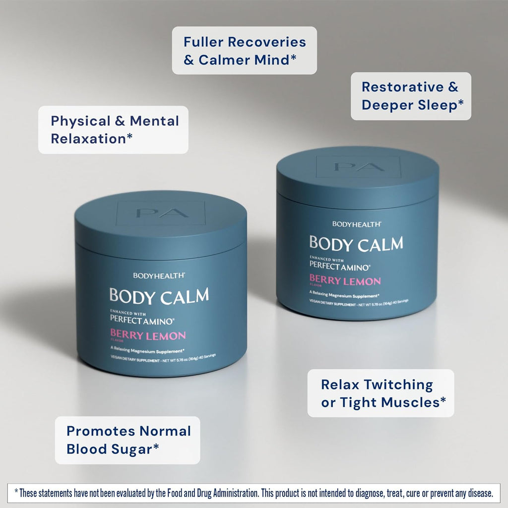Deep Relaxation Reimagined: Body Calm Enhanced with PerfectAmino.
