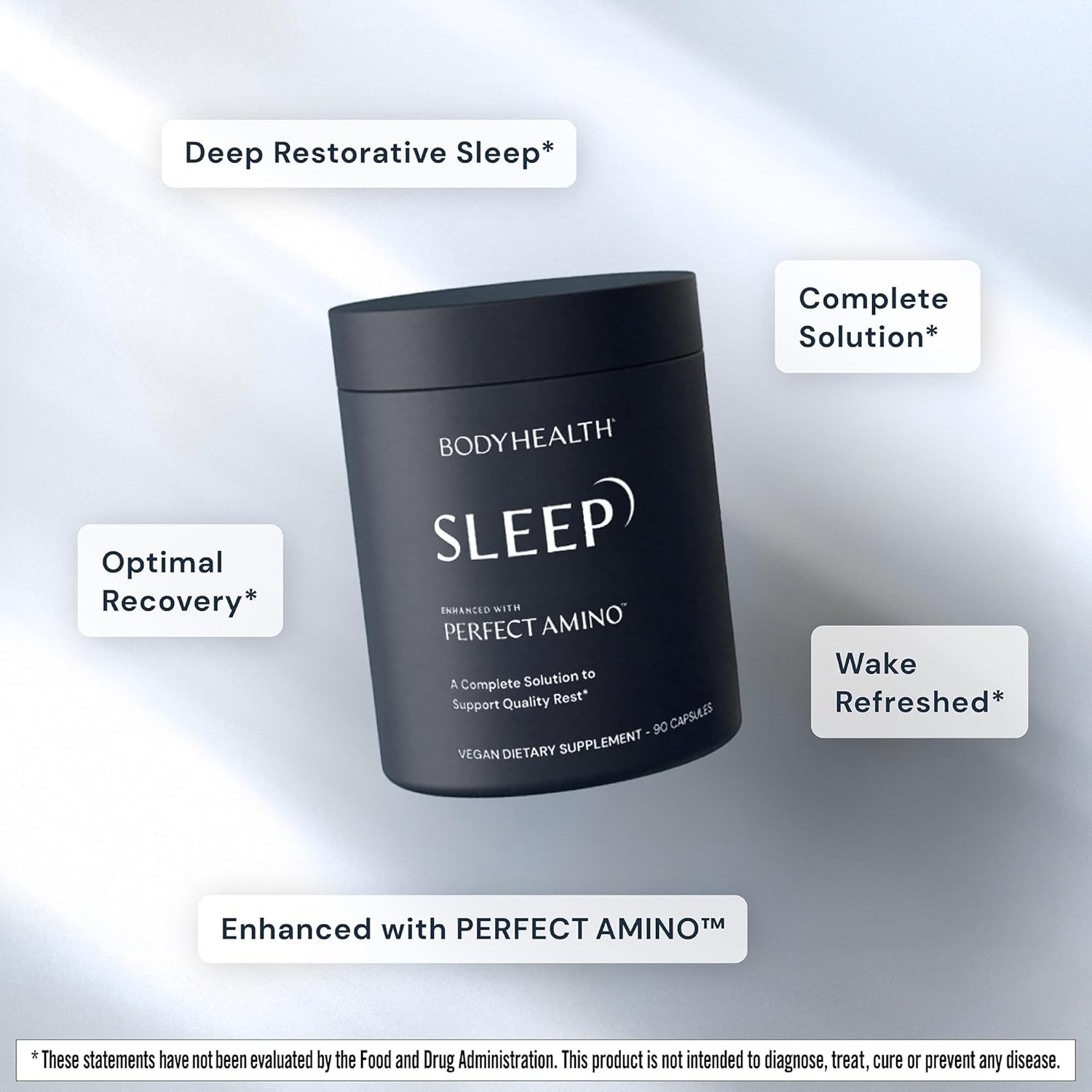 Precision Rest: BodyHealth Sleep Enhanced with PerfectAmino.