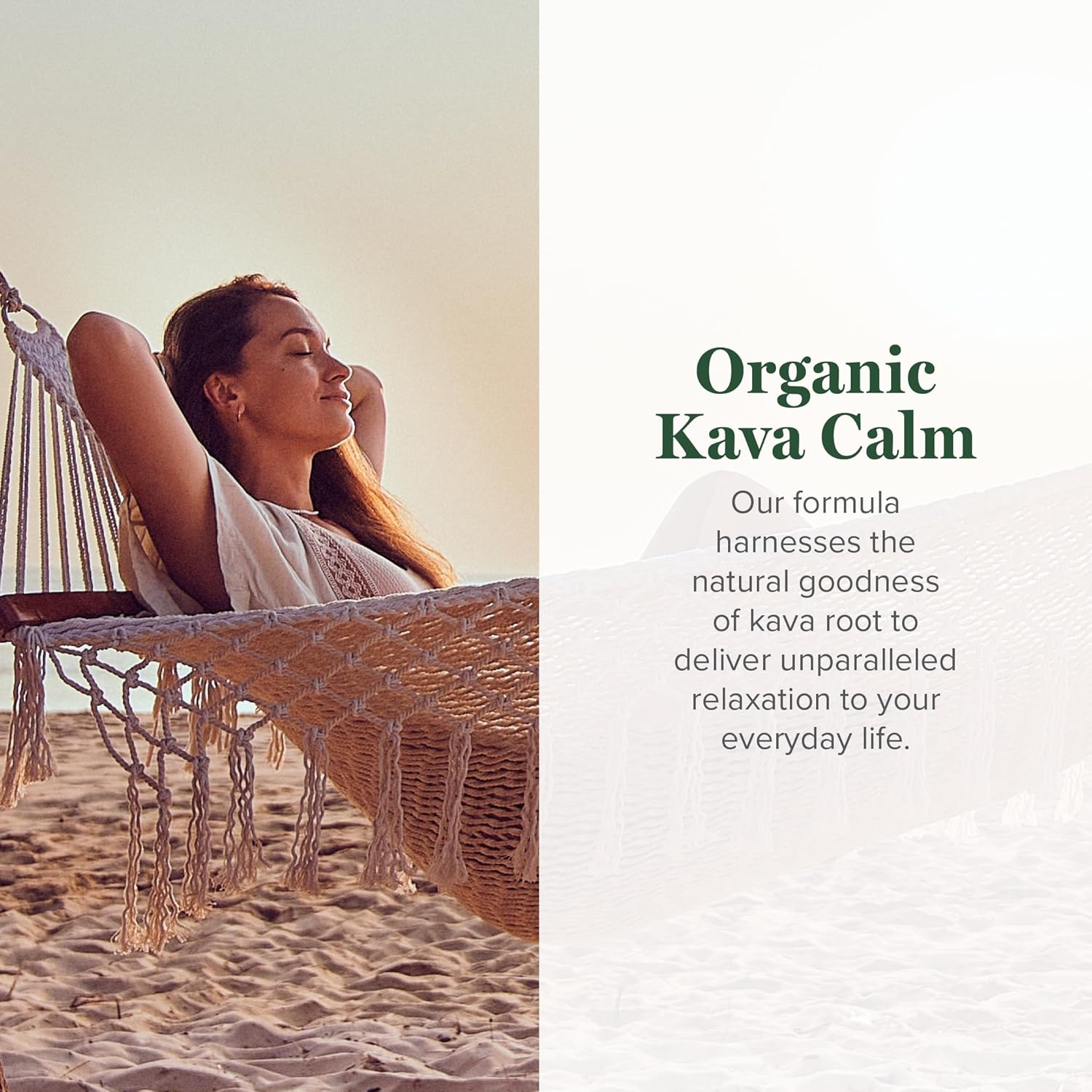 Deep Tranquility Unleashed: Organic Kava Calm with MicroSomal™ Technology.