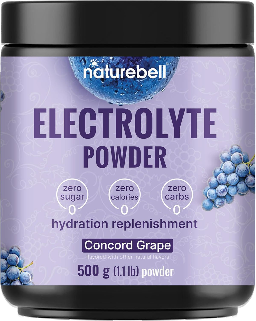 Elite Cellular Hydration: NatureBell Electrolyte Powder (500g).