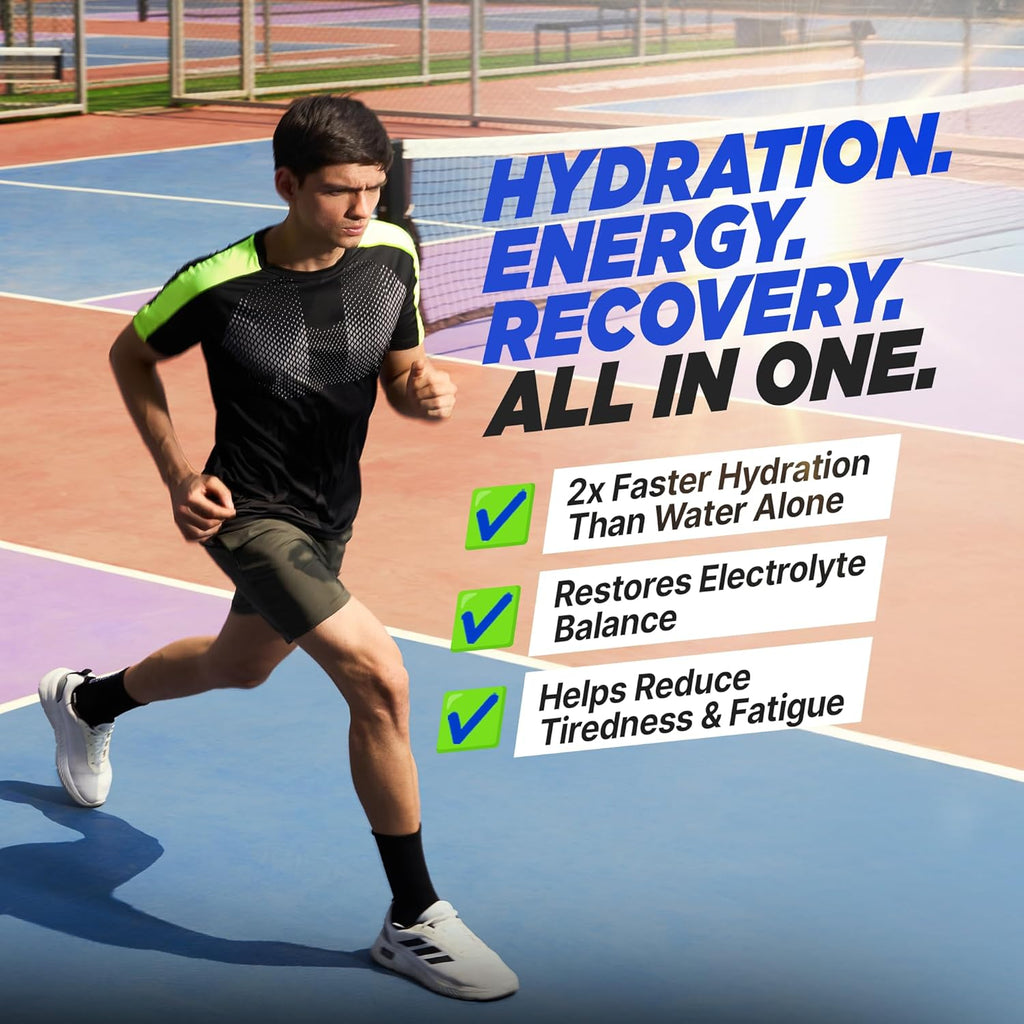 Hydration Recharged: Fast&Up Reload Electrolyte Drink Mix (Lemon & Lime).