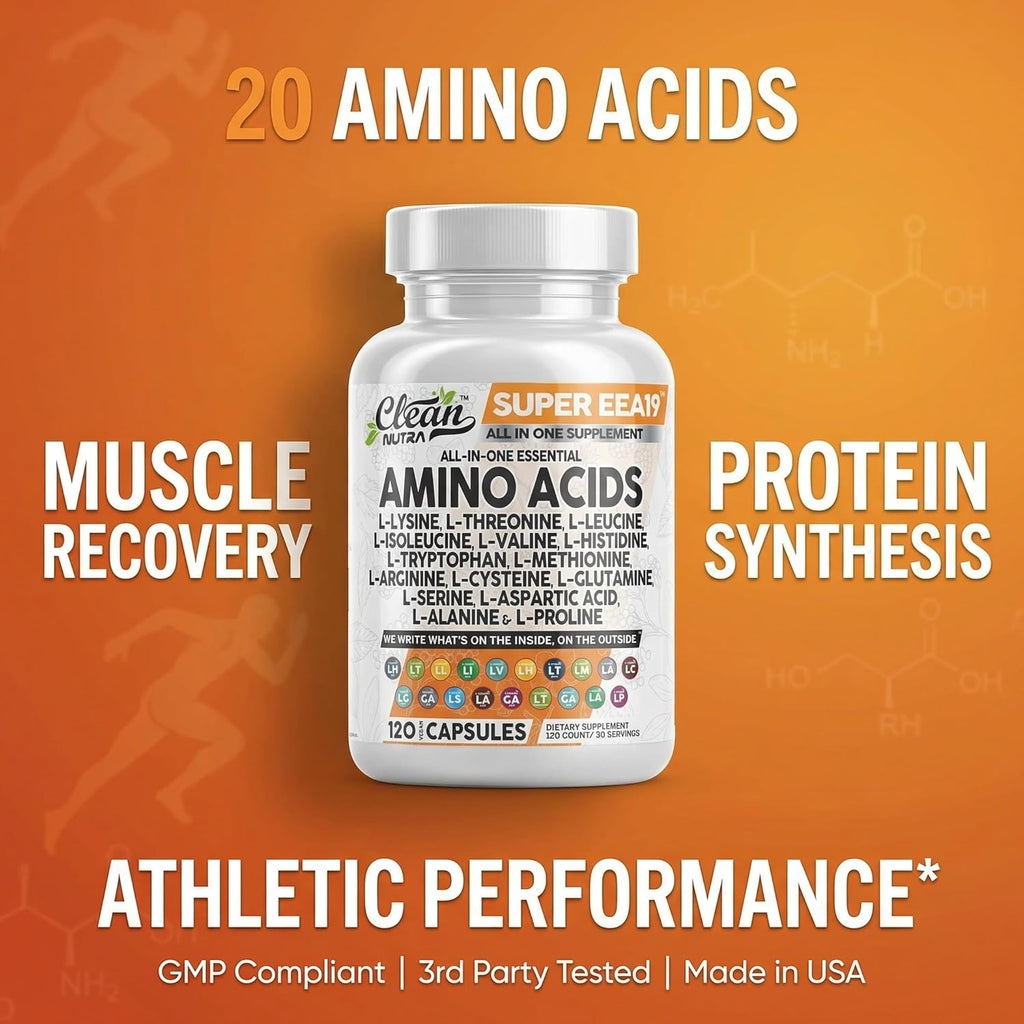 The Ultimate Protein Foundation: 15-in-1 Essential Amino Acid Complex.
