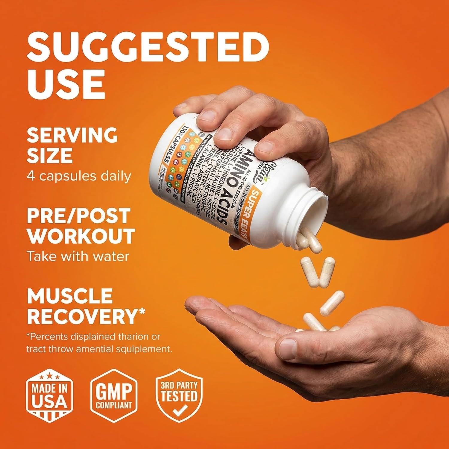 The Ultimate Protein Foundation: 15-in-1 Essential Amino Acid Complex.
